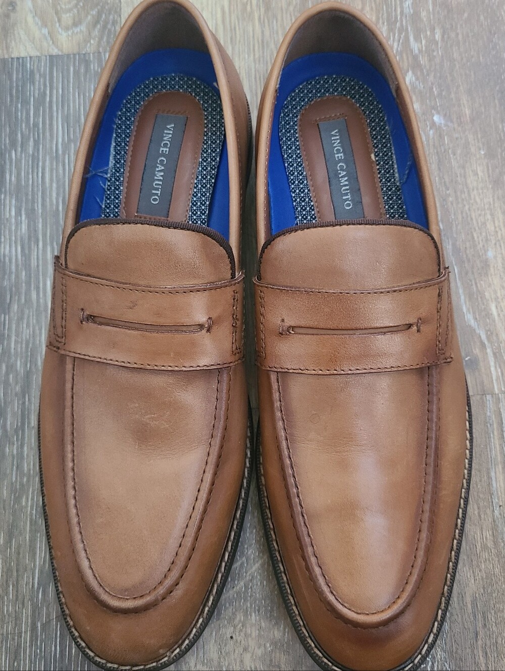 Vince Camuto Leather Loafers Men's Size 11.5